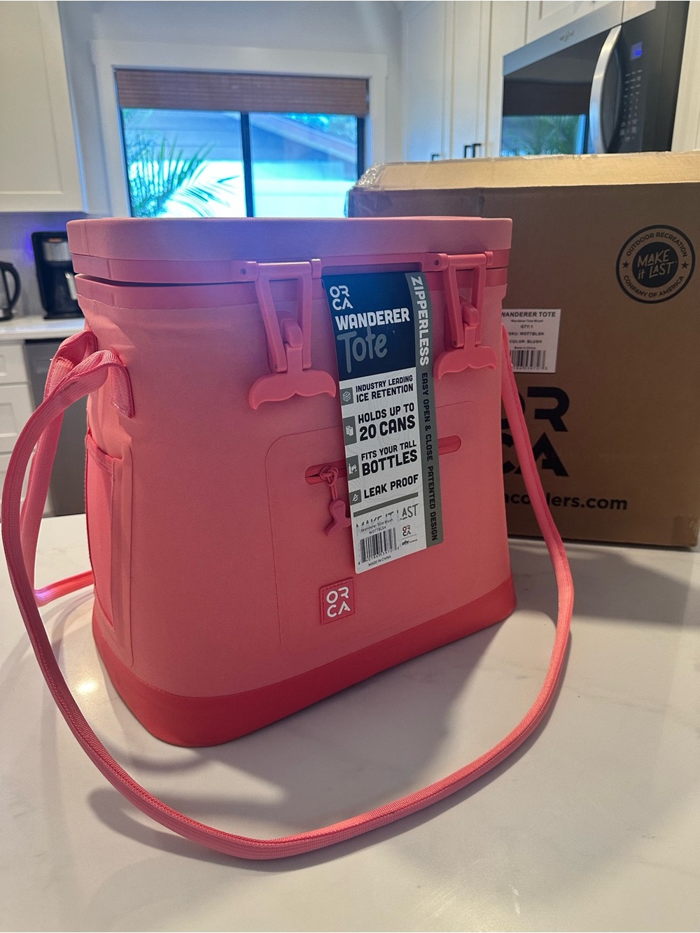 ORCA 🫍 Blush Insulated Tote Cooler Bag
